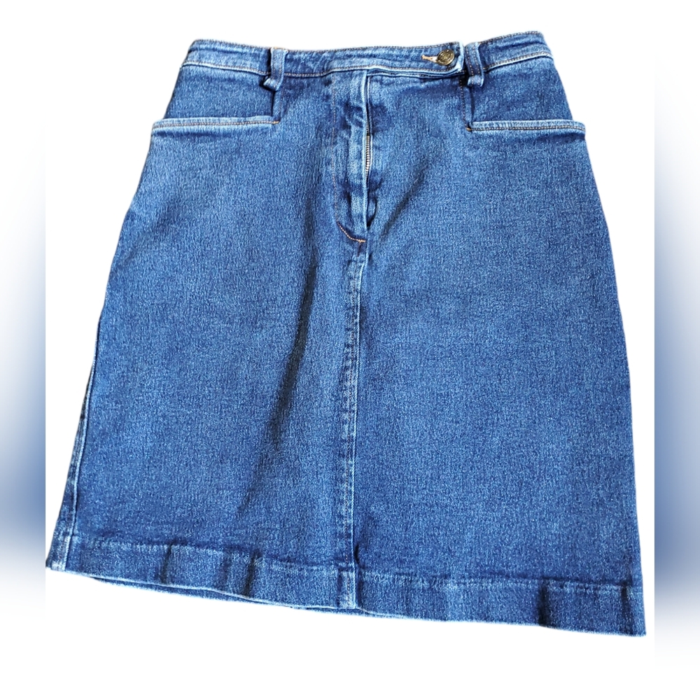 The Territory Ahead Denim Jean Skirt 10